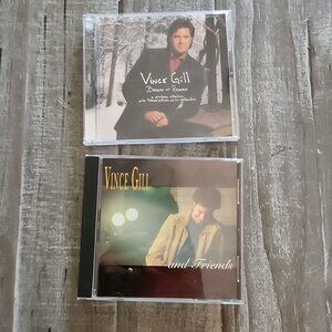 Vince Gill CD Lot of 2 – Breath of Heaven: A Christmas Collection & And Friends